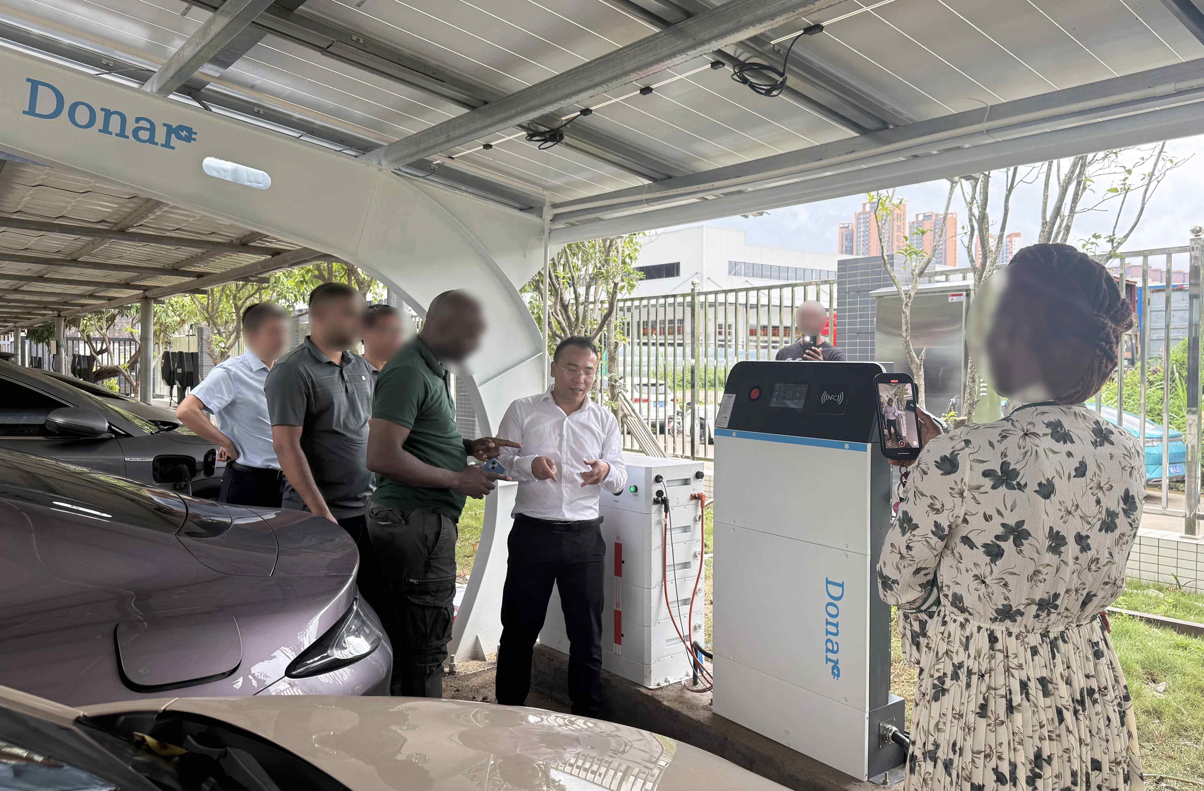 Donar charging station in Kenya